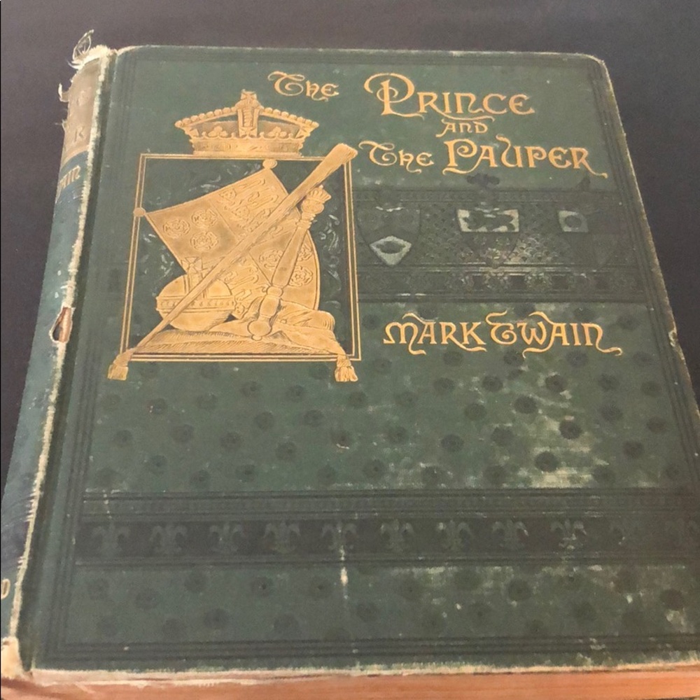 The Prince & the Pauper by Mark Twain, 1st Edition